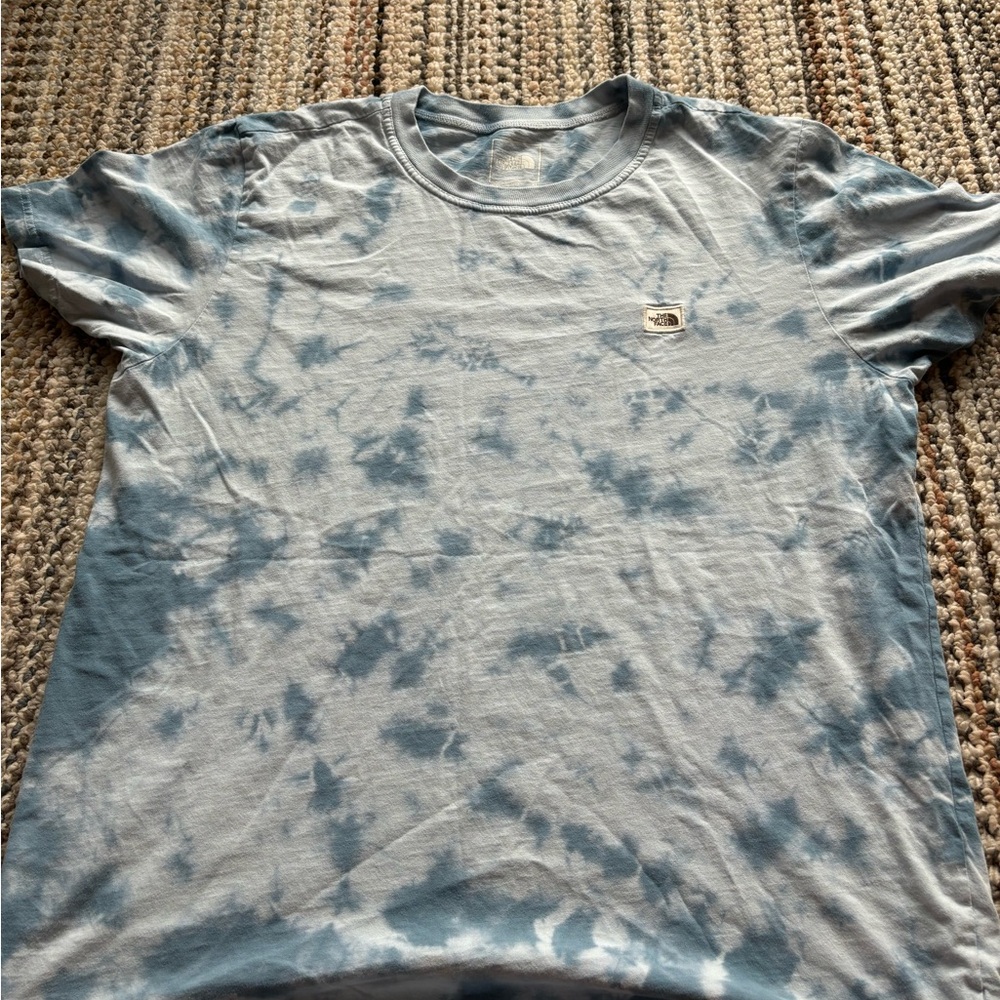 Tie Dye North Face tshirt